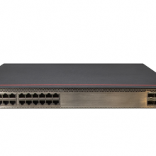 S5736-S24T4XC Huawei 24 10/100/1000BASE-T Ethernet ports, 4 10 Gigabit SFP+, one card slot three-layer switch