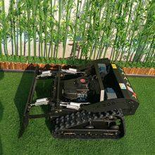 Brushless Motor Remote Mowing Tank (VTLM600) Remotely Controlled Four Wheel Drive Weed Reaper China Manufacturer, Factory Direct Sales Wireless Lawn Mower Trimmer thumbnail-3