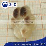 Carved Customized Natural Sea Shell ,mother of Pearl Brooch,breast Flower thumbnail-2