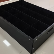 Boîtes de stockage en carton ondulé en PP anti-ESD – Solutions d'emballage en plastique antistatique thumbnail-3