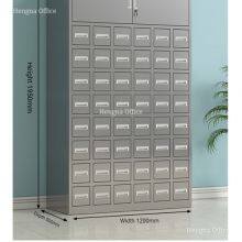 HN-WC04 Kräuterverabreichungsstation für Wellness-Center, 304 Edelstahl, retrorote Pulverbeschichtung mit hochfesten Aluminiumgriffen, OEM thumbnail-2