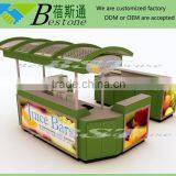 Custom Juice Bar Equipment for Retail Shop, Modern Orange Juice Stand