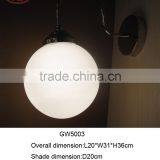 2016 Newest Design Simple Modern Opal Wall Light ,Decorative for Home and Hotel thumbnail-2
