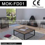 Triangle Indoor Freestanding Ethanol Fireplace for Sale thumbnail-2