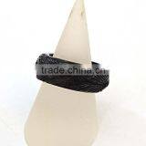 New Wholesale Simple Jewellery Set Men Jewelry Ring Black Men Rings thumbnail-2