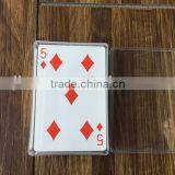 Plastic Casino Playing Card,plastic Playing Card Box