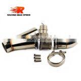 3 Inch Type y 304 Stainless Steel Exhaust Pipe Vacuum Valve With Switch thumbnail-3