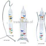 Galileo Thermometer With Metal Stand Holder thumbnail-1