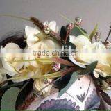 Wholesale Artificial Rose Flower Wedding Crown Head Band Tiara Flower Crown thumbnail-2