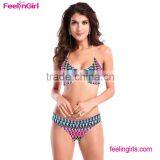 Retro Nautical Style Strappy Bikini thumbnail-3