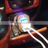 Hot New Stylish 3 USB Car Charger With Aluminium Finish thumbnail-3