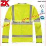 High Quality Long Sleeve Reflective Clothing With CE Standard thumbnail-2