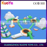 aqua park with inflatable iceberg water toy,water blob trampoline, inflatable float bouncer,inflate saturn