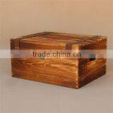 Wholesale Custom Pine Wood Wine Carrier Box thumbnail-3