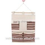 Durable Wall Decorative Fabric Hanging Bag With Pocket thumbnail-5