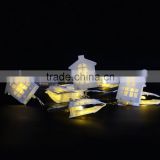 Xmas 10LED PVC House Light Chain