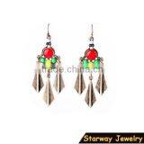 FACTORY SALE fashionable triangle earrings, long drop earrings/