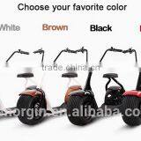 18*9.5 Car Tyre Seev Citycoco Harley Style Scrooser 800w Brushless Mobility Scooter for Adult Electric Chopper Motorcycle thumbnail-5