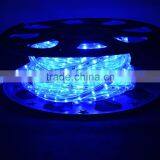 Festalight Waterproof 72led per Meter 100% Copper 3 Wire Holiday Decoration Round Flexible Black Color Changing Led Rope Light thumbnail-6