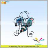 Kitchen Accessory Modern Design Metal Wire Red Wine Rack thumbnail-1