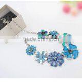 Women Jewelry Wholesale Beautiful Colorful Hawaii Flower Necklace thumbnail-4