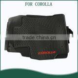 Full Set Position Branded Logo Design Auto Car Floor Mats For TOYOTA COROLLA