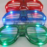 Popular shutter LED light up party sunglasses