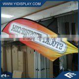 YIDISPLAY 3m Straight Flying Flag Pole Banner
