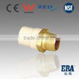 ERA Best Selling ASTM D2846 CPVC Male Adaptor With Brass