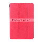 Factory Wholesale Three Folding Flip Standing Leather Case For IPad Pro