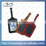 Wholesale Custom Blank Leather Luggage Tag