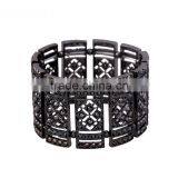 2016 New Arrival Punk Black & White Iron Bangle for Women