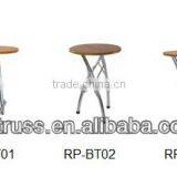 Heavy-duty Bar Table and Bar Chair Sets With Aluminum Frame
