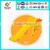 2016 plastic swing and slide combination Out slide and swing combination outdoor playground equipment