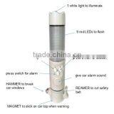 Car Safety Hammer Alarm Flashlight thumbnail-2