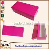 2015 Fashionable Matte Gift Shoe Box /pink Shoe Box /matting Shoe Box