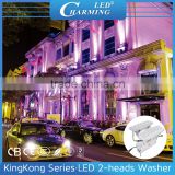 high power led 2 heads wall washer for building facade lighting