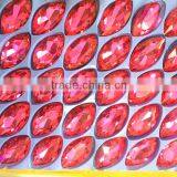 Star Light Wholesale Perfect Shining 17x32mm Marquise Shaped Stone For Luxury Decoration Loose Pointback Gemstone thumbnail-2