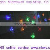 Butterfly LED Rope Light Twinkle Light Curtain Light Decorative Festival Party Event Accessory Solar Powered Striing Light thumbnail-3