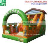Double Lane Kids Inflatable Pool Slide From Professional Inflatable Manufacturer