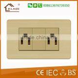 Alumiunm Material 2pin Multifunction Sockets, Universal Sockets for Gabon Market thumbnail-6