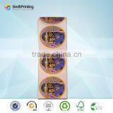 Good Quality New Coming Double Side Printing Paper Stickers