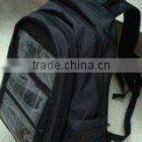 solar charging backpack/solar energy bag/solar backpacks(OEM/ODM)--KA-SBP041