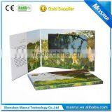 Hot Selling 7 Inch Lcd Screen Video Brochure Video Greeting Card Lcd Greeting Card