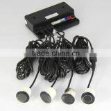 Parking Sensor & Rearview Mirror, 4 Parking Sensors Car Backup Reverse Radar Rearview Mirror, Parking Sensor System thumbnail-4