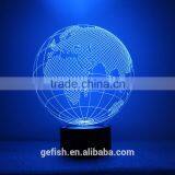 Cheap 3D Acrylic Table Earth Lamp Christmas Gift thumbnail-5