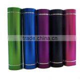 XSR-P01 Colorful 2600mAh Cylinder USB Power Bank External Battery Charger for Samsung S4 s3 for iPhone for Mobile Phone