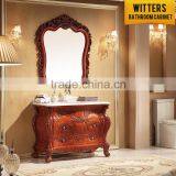 Luxury Classic French Bathroom Cabinet Antique Style Furniture
