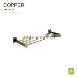 European design golden plated LU201 ACU copper single towel back