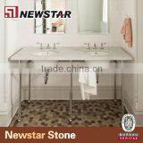 marble stainless vanity Base 52"W